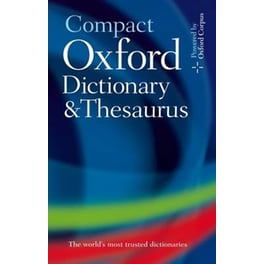 Compact Oxford Dictionary & Thesaurus