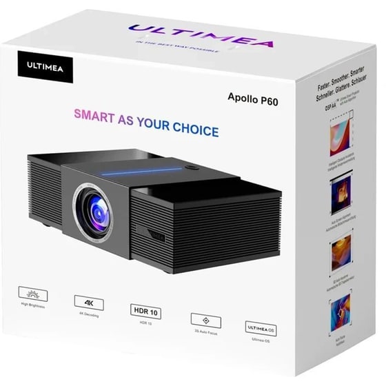 Projector Ultimea DLP Apollo P60 - Black image 1