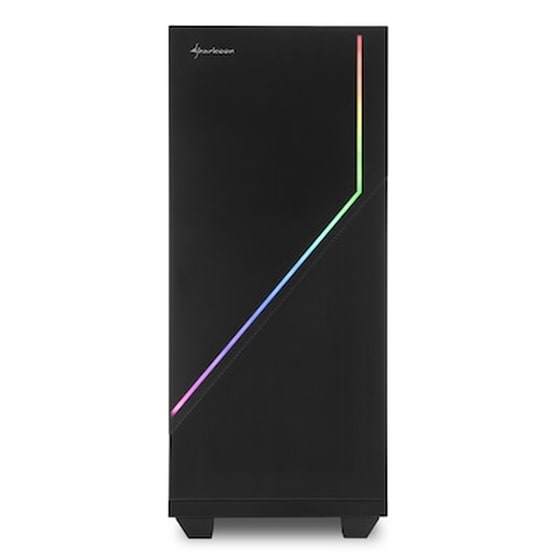 Κουτί Desktop Sharkoon RGB Flow Midi ATX Tower - Μαύρο image 1