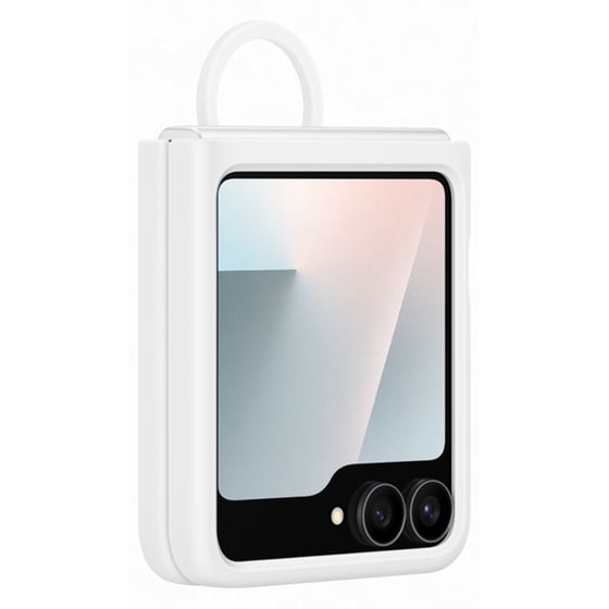 Θήκη Samsung Galaxy Z Flip7 FE - Samsung Silicone Case - White image 2