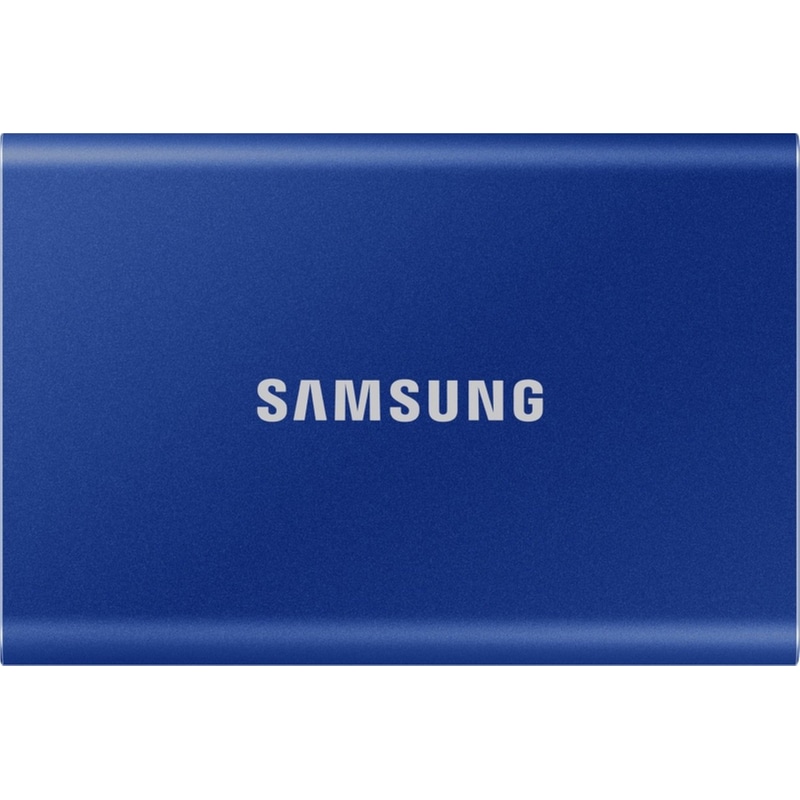 Samsung Portable Ssd T7 Usb 3.2 500gb Indigo Blue (mu-pc500h/ww) (sammu-pc500h)