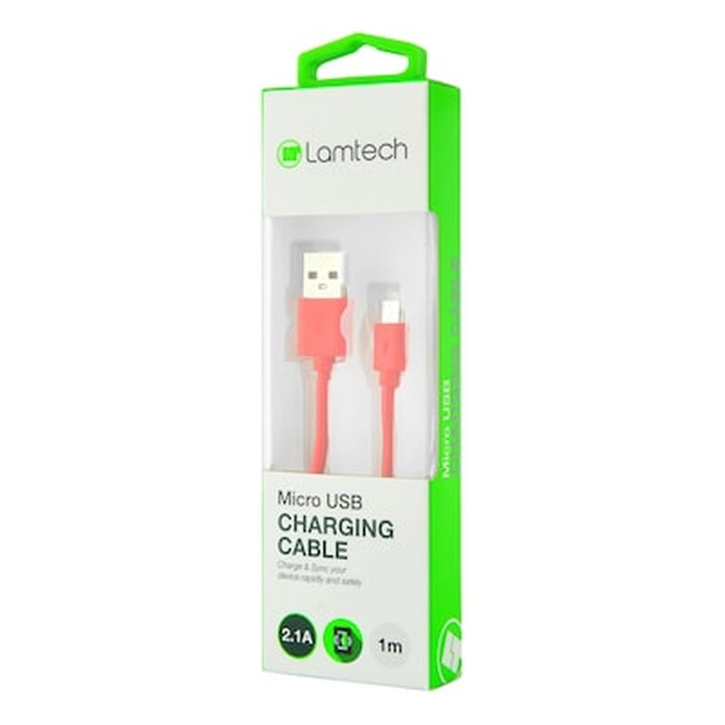 LAMTECH Καλώδιο Lamtech USB-Α Male σε micro USB Male - 1m