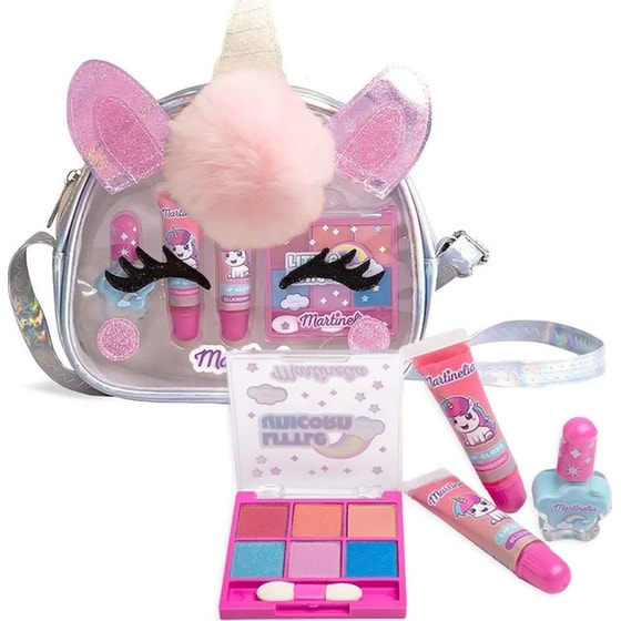 Martinelia Little Unicorn Beauty Bag Set Καλλυντικών σε Τσαντούλα Ώμου image 1