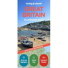 Lonely Planet Great Britain Planning Map