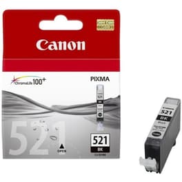 Canon Cli-521BK Black Μελάνι Εκτυπωτή (Blister Pack) 2933B001