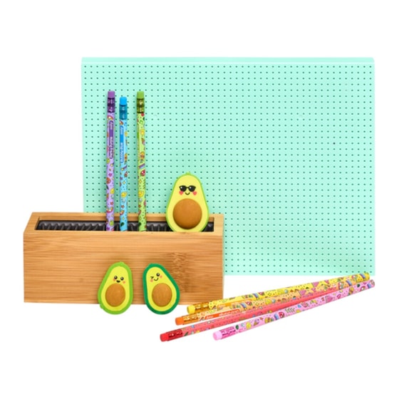 Σετ Γόμα & Ξύστρα Ooly Avocado (3 Τεμάχια) image 4