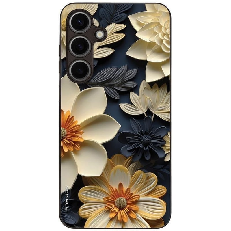 Θήκη Samsung Galaxy S24 Plus - Sonique 3D Flower Series - Beige