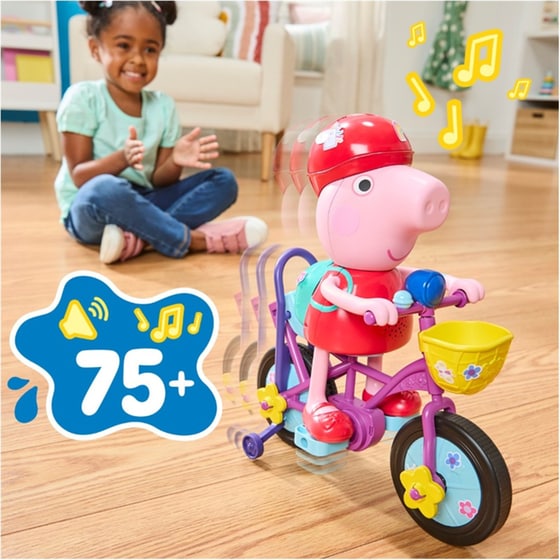 Φιγούρα Hasbro Peppa Pig με Ποδηλατάκι image 10