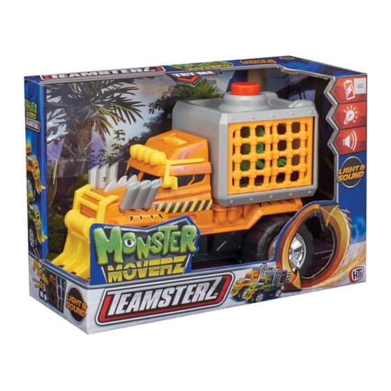 Teamsterz Monster Moverz Απόδραση Δεινοσαύρου Όχημα με Κίνηση, Φώτα & Ήχους image 2
