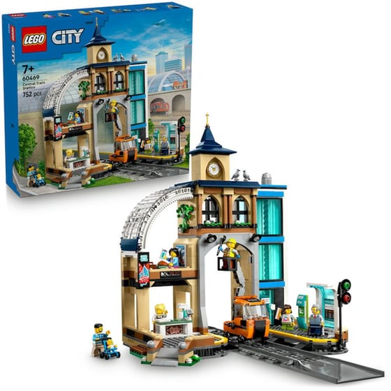 LEGO® City Κεντρικός Σιδηροδρομικός Σταθμός (60469) image 6