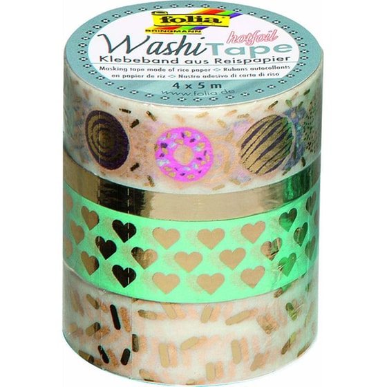 Ταινία Washi Folia Χρυσοτυπία II (4 Τεμάχια) image 0