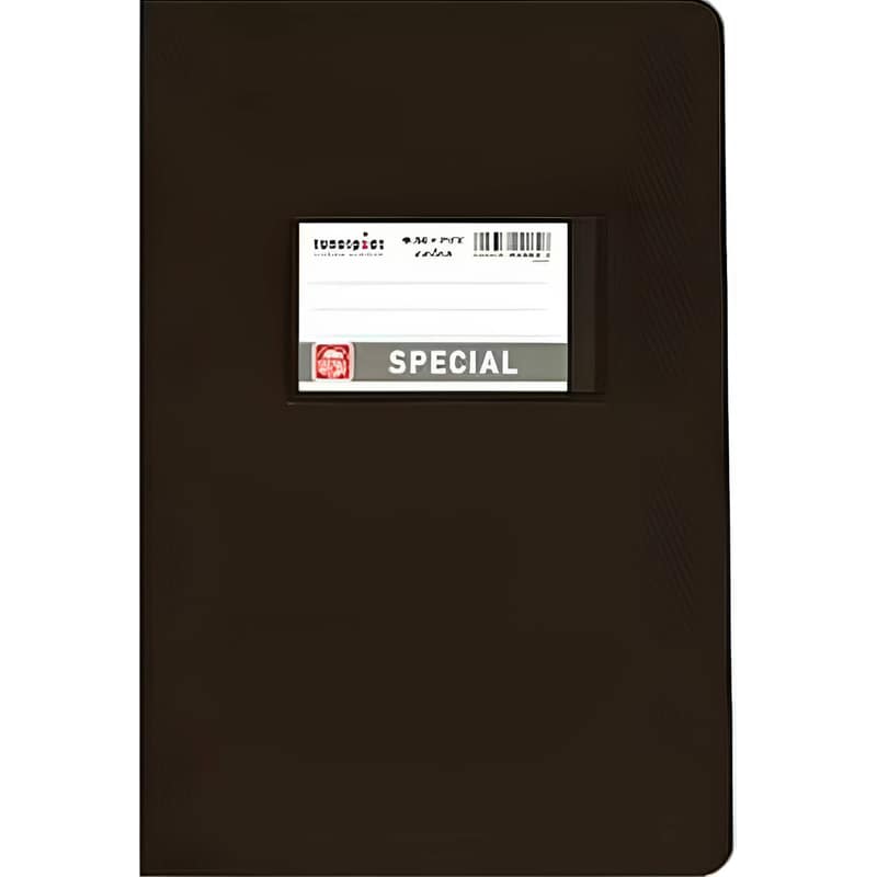 T.SPECIAL Τετράδιο Καρφίτσα TYPOTRUST B5 Μαύρο (1 Τεμάχιο)