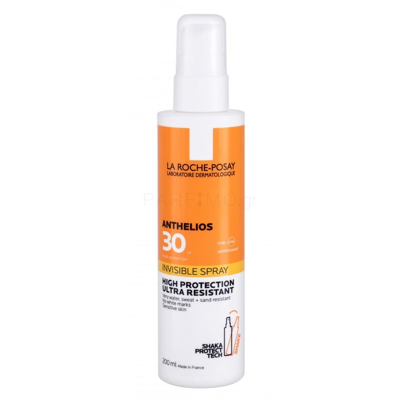 LA ROCHE POSAY Αντηλιακό Spray La Roche Posay Anthelios Invisible Για Σώμα SPF30 200ml