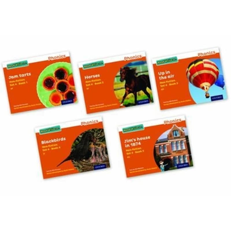 Read Write Inc. Phonics: Orange Set 4 Non-fiction books (Mixed Pack of 5)
