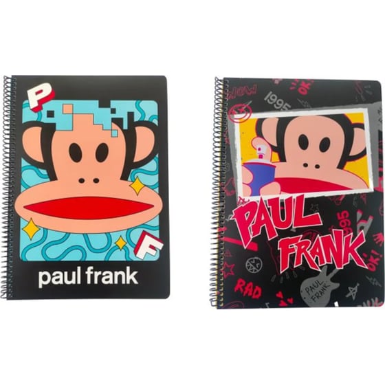 Τετράδιο Σπιράλ Α4 2 Θεμάτων Paul Frank Digital Skate (1 Τεμάχιο) image 0