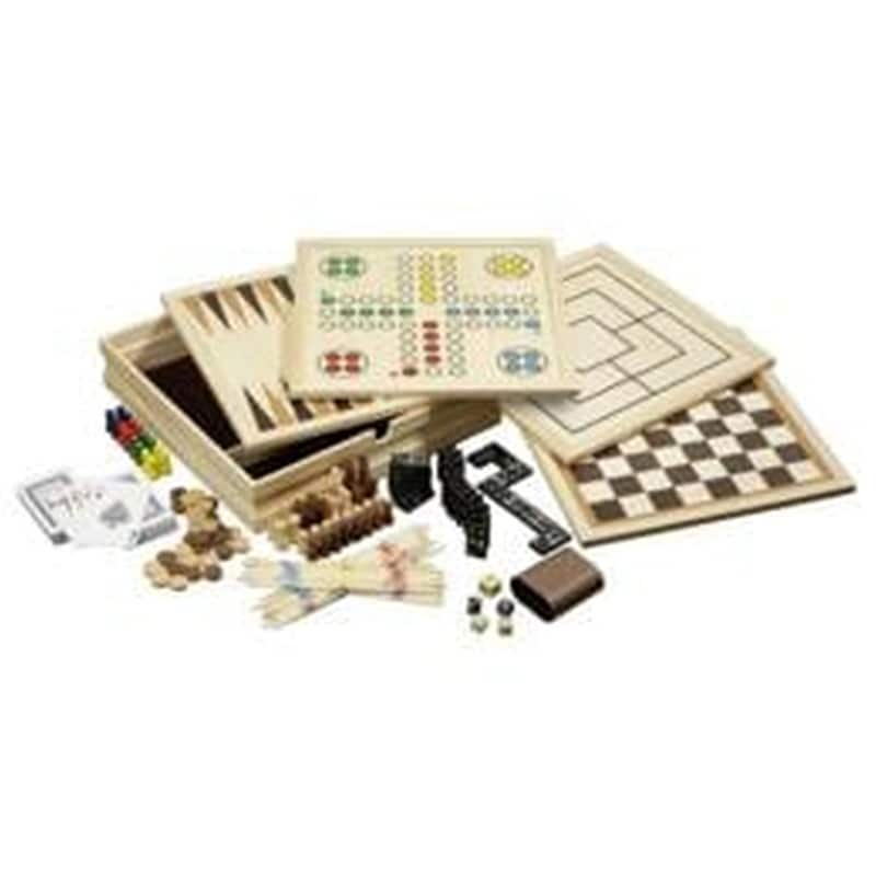 Wooden Game Compendium, Medium Επιτραπέζιο (Philos)