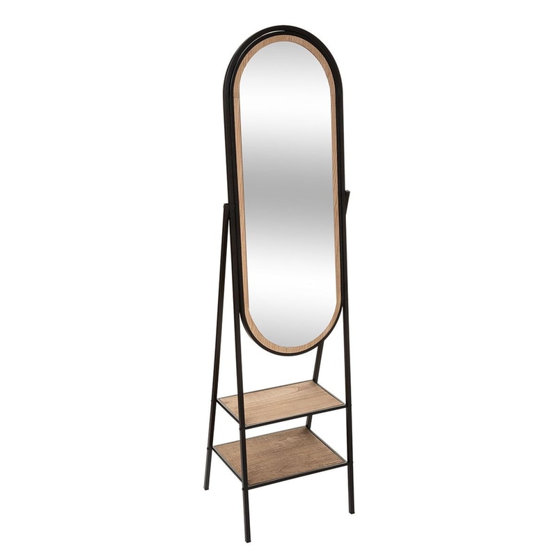 Καθρέπτης Δαπέδου Spitishop A-s Stand Mael 179439 Μεταλλικός 44.5x36x160cm - Μπεζ