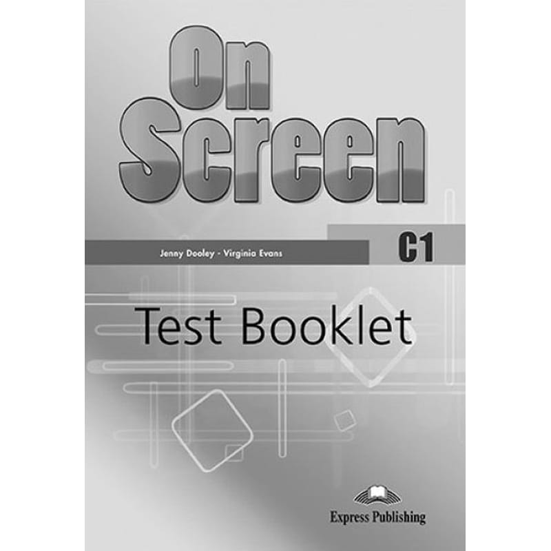 On Screen C1 Test Booklet