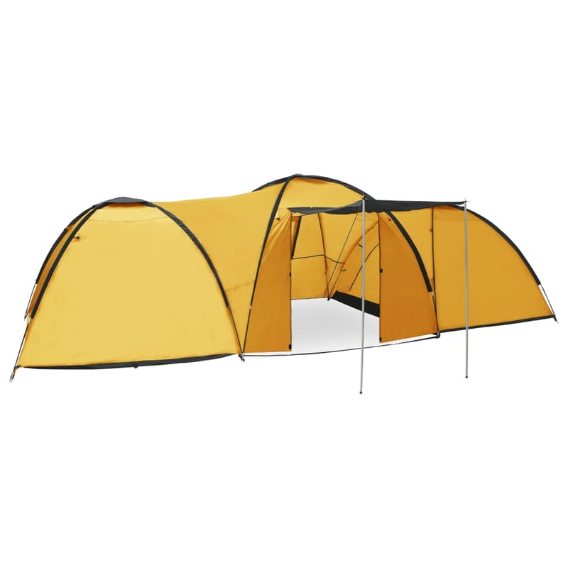 VIDAXL Σκηνή Igloo VidaXL για 8 Άτομα Καλοκαιρινή - Κίτρινο