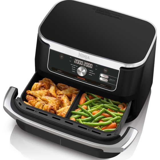 NINJA AF500EU MegaZone FlexDrawer με Αποσπώμενο Κάδο 2470 W 10.4 L Μαύρο Φριτέζα Αέρος image 6
