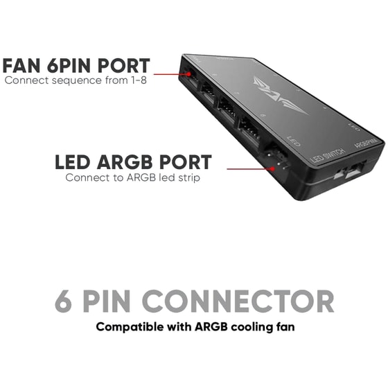 RGB controller Armaggeddon TXC82R image 2