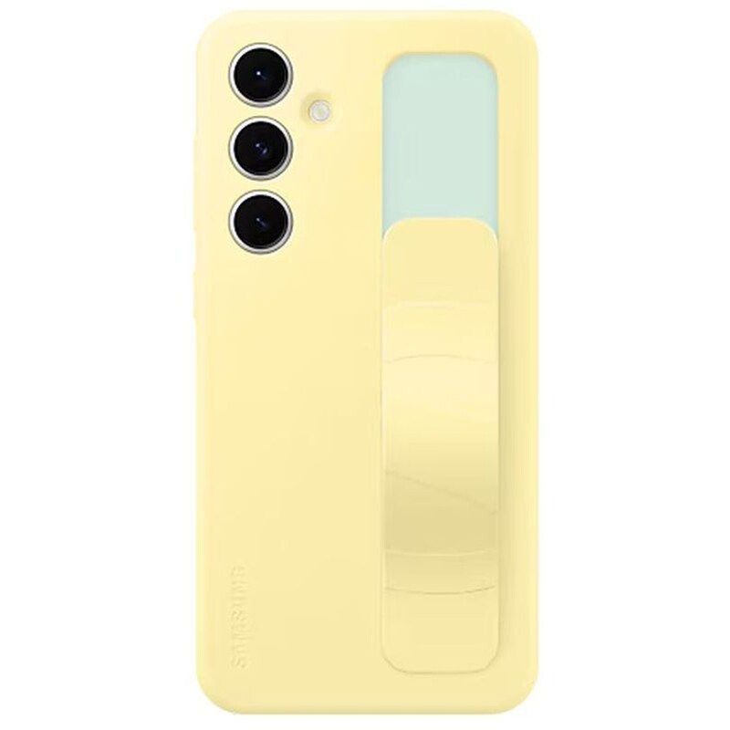 Θήκη Samsung Galaxy S24 FE - Standing Grip Case - Yellow