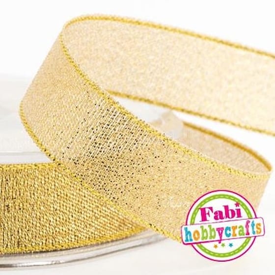 Fabi Κορδελα Lurex 1cm X 10m Χρυσο image 0