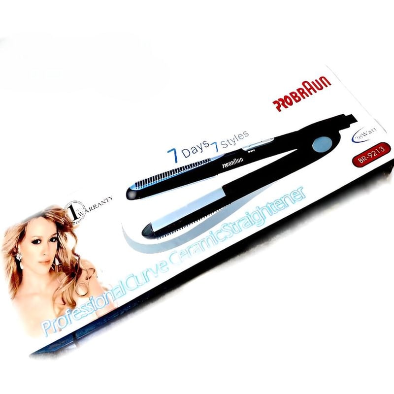 Πρέσα Μαλλιών PROBRAUN BΡ-9213 Μαύρο