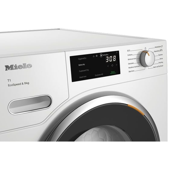 MIELE TWH780WP EcoSpeed 9 kg με Αντλία Θερμότητας Λευκό με WiFi Στεγνωτήριο Ρούχων image 3