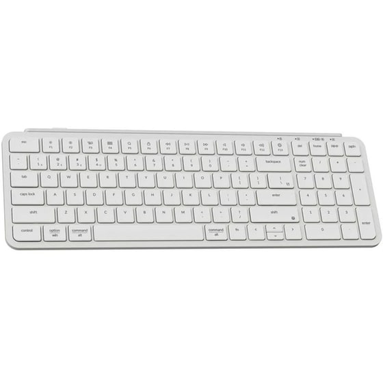 Keychron B2 Pro Ultra-Slim Ασύρματο Bluetooth Πληκτρολόγιο - Ivory White (US) image 1