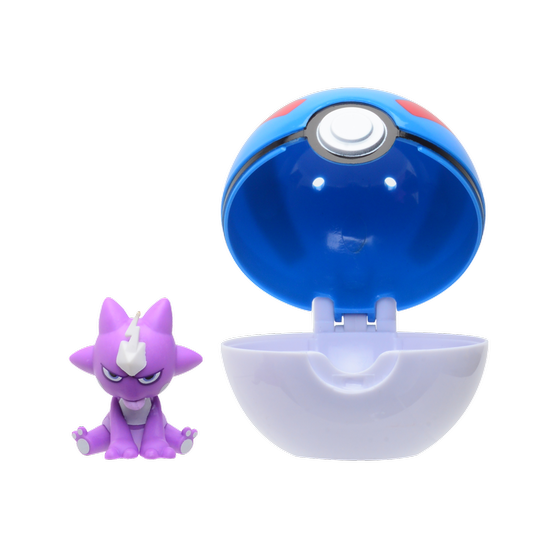 POKEMON Pokeball Clip N Go με Φιγούρα W9 (5 Σχέδια) image 4