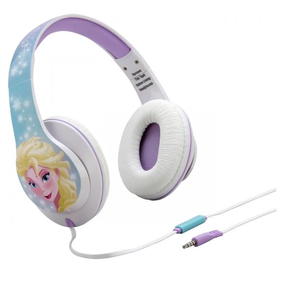 Ekids Frozen Ενσύρματα Ακουστικά Με Ασφαλή Μέγιστη Ένταση Ήχου Για Παιδιά Και Εφήβους Και Ενσωματωμένο Μικρόφωνο Di-m40fr Λευκό Ακουστικά Κεφαλής image 1