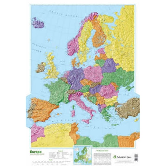 Map of Europe image 0