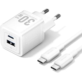 Σετ Φόρτισης Vention USB-A, USB-C 30 W - Λευκό