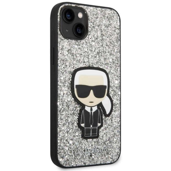 Θήκη Apple iPhone 14 Plus - Karl Lagerfeld - Ασημί image 2