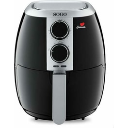 SOGO FRE-SS-10475 με Αποσπώμενο Κάδο 1500 W 3.5 L Μαύρο Φριτέζα Αέρος