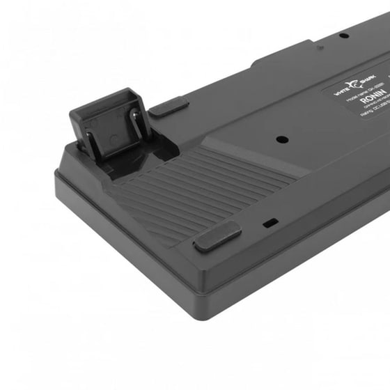 White Shark Ronin Gaming Πληκτρολόγιο 60% με RGB φωτισμό Μαύρο (US) image 2