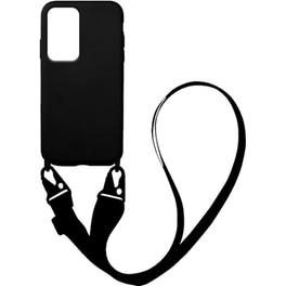 Θήκη Xiaomi Xiaomi 13 Lite - Sonique Carryhang Liquid Silicone Strap - Μαύρο