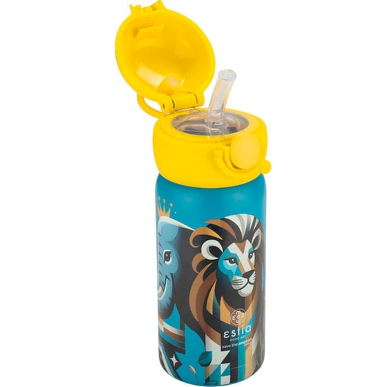Παιδικός Θερμός Estia Home Art Wonder Bottle Save the Aegean Jungle 350ml image 2