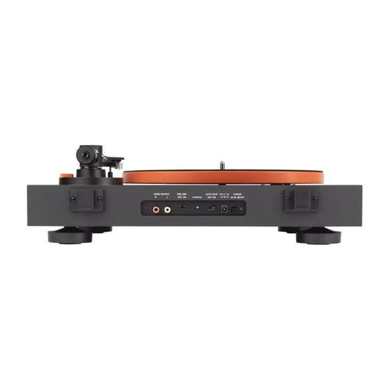 Πικάπ JBL Spinner BT με Bluetooth - Μαύρο/Πορτοκαλί image 7