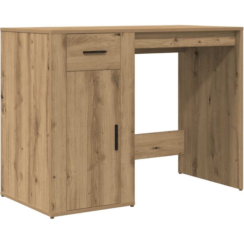 Γραφείο VidaXL από Επεξεργασμένο Ξύλο 100x49x75 cm - Artisan Δρυς