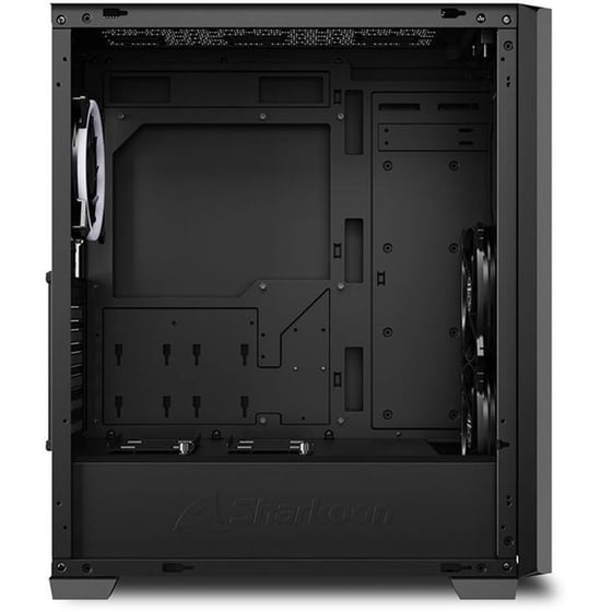 Sharkoon Vs9 Rgb Gaming Midi Tower Κουτί Υπολογιστή Με Πλαϊνό Παράθυρο Μαύρο (vs9rgbbk) (shrvs9rgbbk) image 4