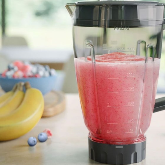 PHILIPS Series 5000 HR3020/20 2 L 1000 W Γκρί Μπλέντερ image 2