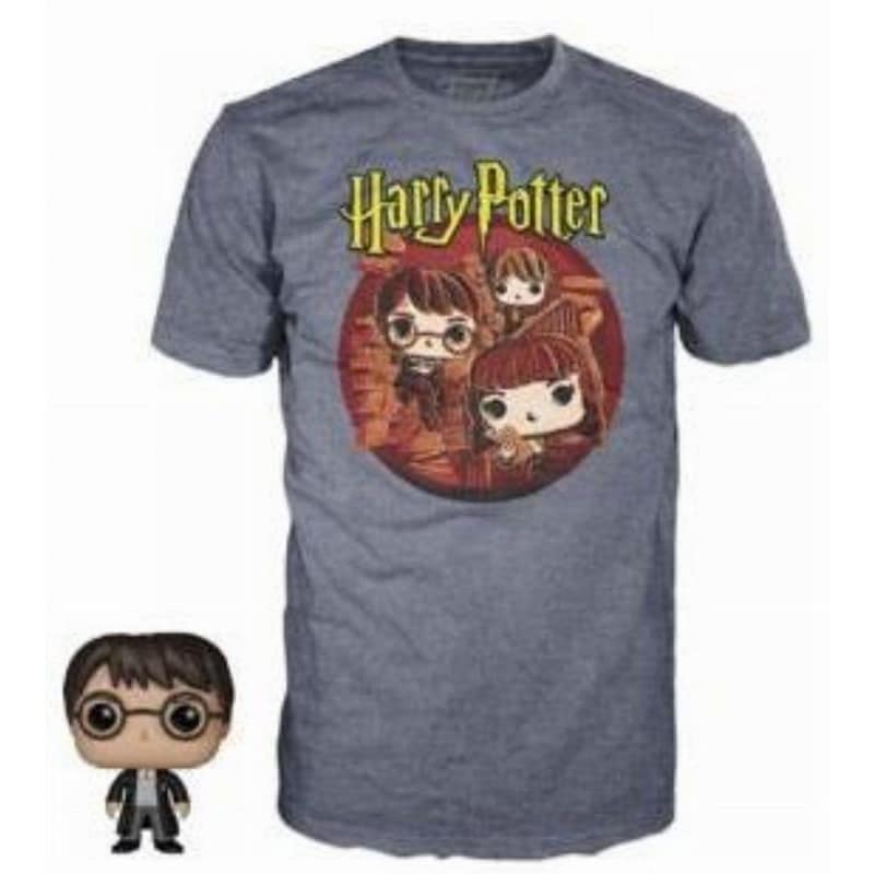 Funko Pop! Box - Pocket - Harry Potter - Harry Potter (trio) με T-shirt (Small-kids) φωτογραφία