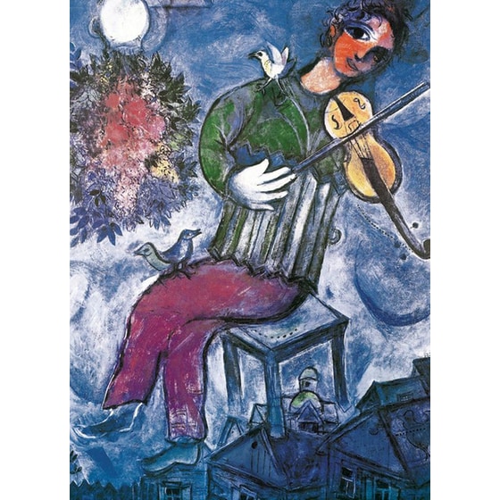 Παζλ Eurographics Marc Chagall: The Blue Violinist (1000 Κομμάτια) image 2