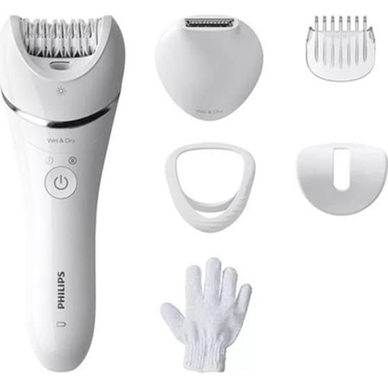 Αποτριχωτική Μηχανή PHILIPS Series 8000 BRE715/00 για Υγρή & Στεγνή Χρήση image 0