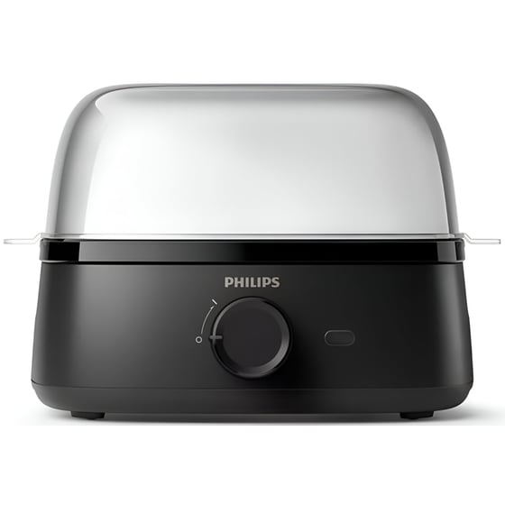 Βραστήρας Αυγών PHILIPS 3000 Series HD9137/90 400 W 6 Θέσεων Μαύρο image 0