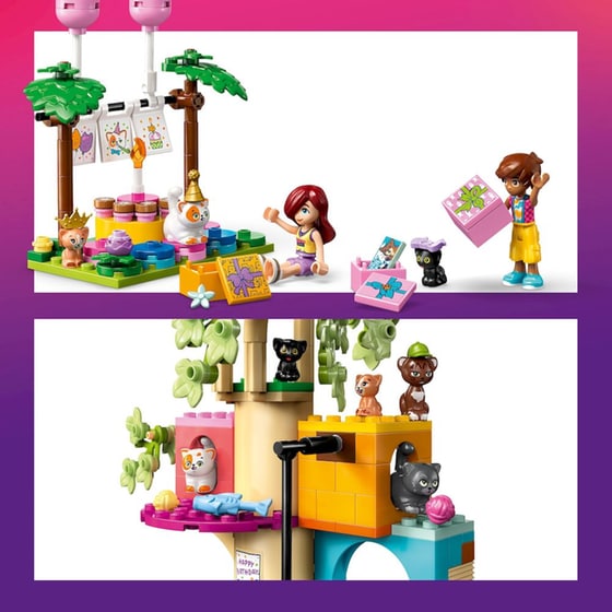LEGO® Friends Cat Birthday Party & Tree House (42666) image 9