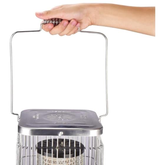 LEXICAL LQH-8010-2 BLACK Σόμπα Χαλαζία 2000W Μαύρο image 3