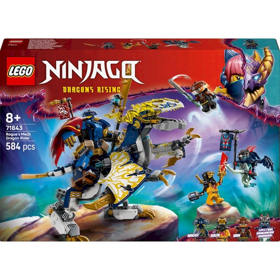LEGO® Ninjago Rogue's Mech Dragon Rider (71843) image 2